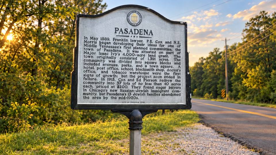 Pasadena Historic Sign Fairview
