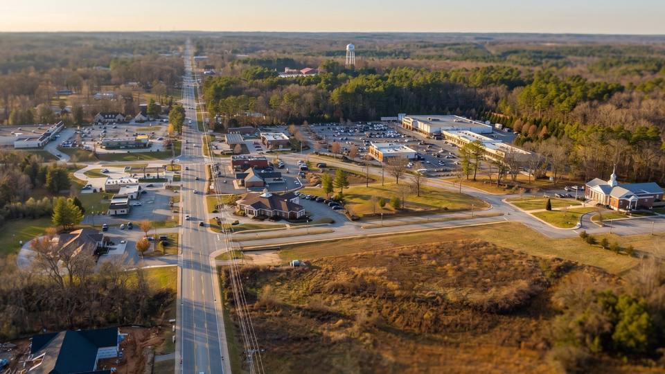 Aerial of Fairview