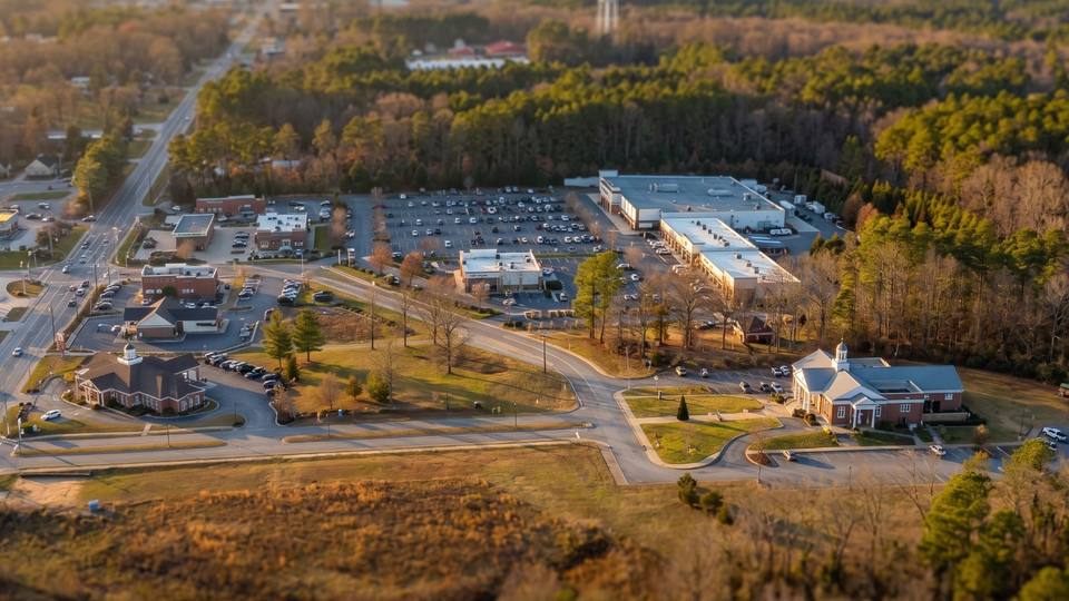 Fairview Drone Shot